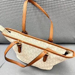 Bolso Michael Kors Piel Beige y Marrón