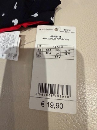 Bikini Calzedonia Disney Talla 12A. NUEVO