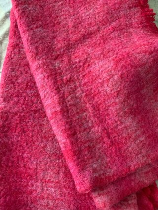 Manta Ezcaray 70% Lana 30% Poliamida Rosa