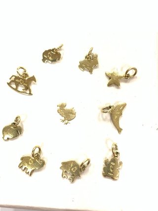 Charms Dodo in oro giallo 18 kt - 1 gr
