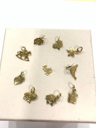 Charms Dodo in oro giallo 18 kt - 1 gr