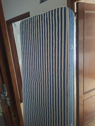 Cama 90x180 con Base y Colchón
