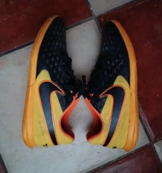 Zapatillas Nike Futbol Sala Negro/Amarillo