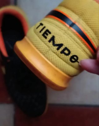 Zapatillas Nike Futbol Sala Negro/Amarillo