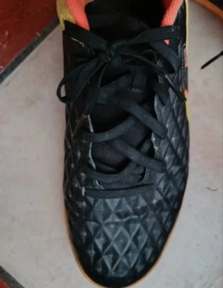 Zapatillas Nike Futbol Sala Negro/Amarillo