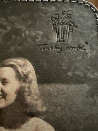 Álbum de fotos de piel con corchete nuevo