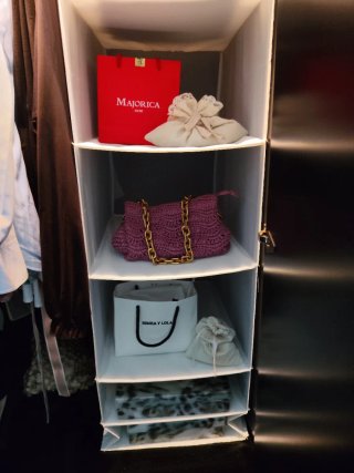 Organizador armario Ikea-Skubb,6 compartimentos.
