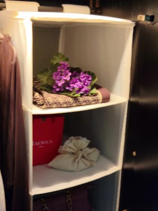 Organizador armario Ikea-Skubb,6 compartimentos.