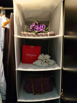 Organizador armario Ikea-Skubb,6 compartimentos.