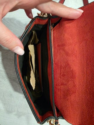 Bolso Parfois Rojo Anaranjado