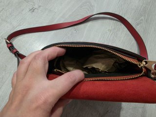 Bolso Parfois Rojo Anaranjado