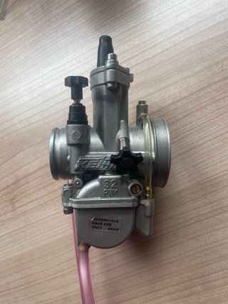 Carburador Keihin PWK 32mm + chicles para carburar