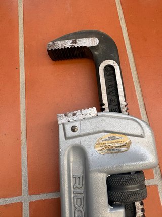 Llave de tubo RIDGID 18 Aluminio