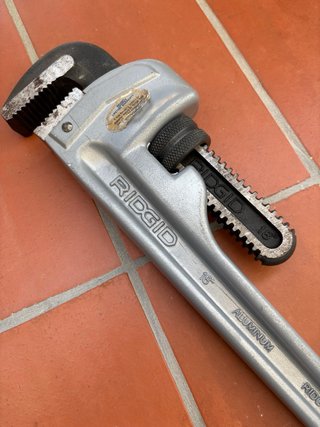 Llave de tubo RIDGID 18 Aluminio