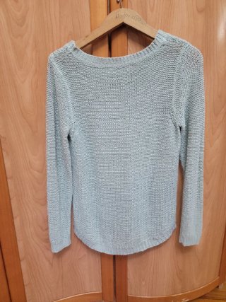 Jersey fino azul talla s