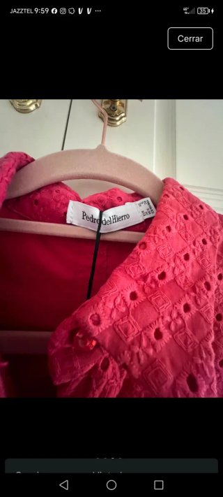 Vestido Pedro del Hierro Talla XS