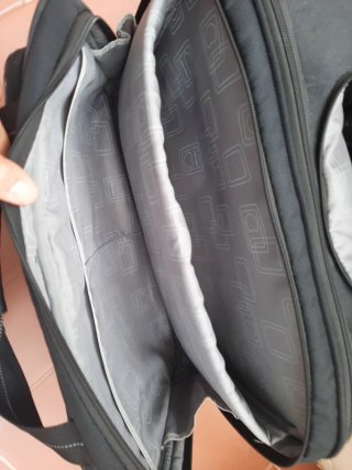 Maletín Delsey Negro Varios Usos, ejecutivo cabina