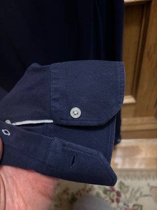 Camisa Polo Pedro del Hierro Azul