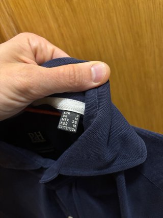 Camisa Polo Pedro del Hierro Azul