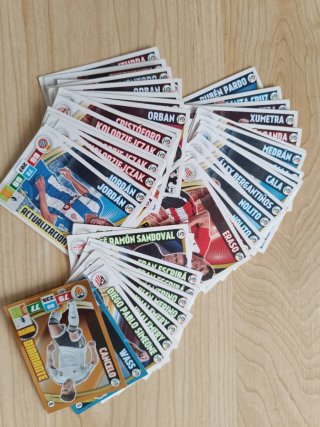 Lote 45 cromos Adrenalyn XL 2015