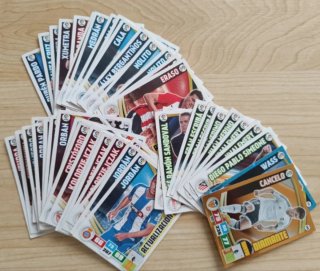 Lote 45 cromos Adrenalyn XL 2015