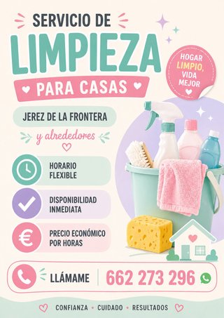 Servicio de limpieza en Jerez y alrededores