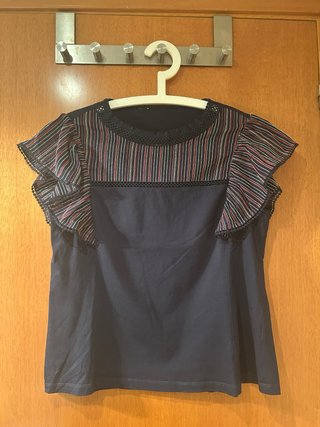 Camiseta Cortefiel Tiras Multicolor