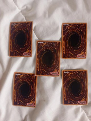 9 Carte foil Yu-Gi-Oh! Exodia completo