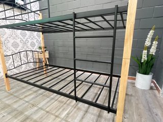 Litera individual madera y metal