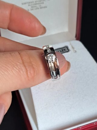Anillo Plata 925 Rodiada Circonitas