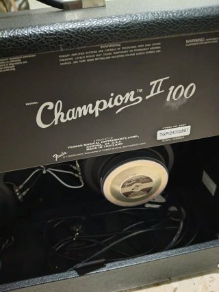 Amplificatore Fender Champion II 100 W
