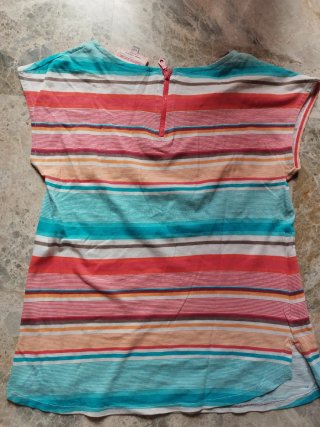 Camiseta niña Mayoral rayas