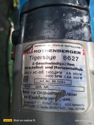 Sierra sable Tiger Sage Rothenberger