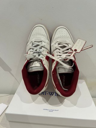 Zapatillas Off-White Blancas y Rojas