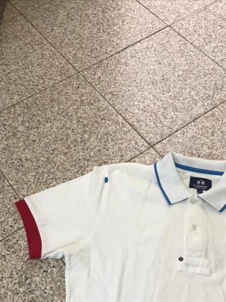 Polo La Martina Bianco tg.S uomo