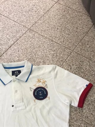 Polo La Martina Bianco tg.S uomo