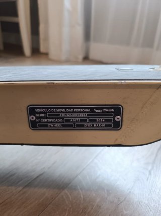 Patinete ZWHEEL ZFox Max-01 600km Muy poco uso