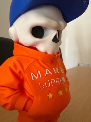 Figura Calavera Estilo Urbano