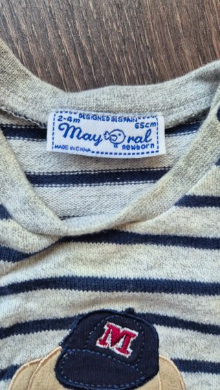 Conjunto Mayoral y Tuc Tuc 2-4 meses