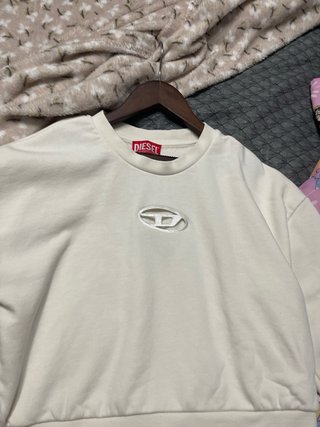Sudadera Diesel Talla 144 Blanca