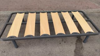 Somier 90x190cm Metal y Madera.      640513971
