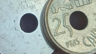 Moneda 25 Pesetas 1994 Canarias