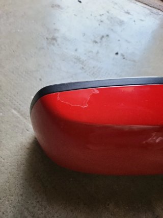 Retrovisor Derecho Mazda2 DY 2003-2007 Rojo