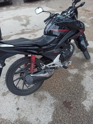 Honda CB125F 2015 Negra 47.000 km