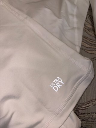 Camiseta Sudadera Lacoste Manga Larga Blanca NUEVA