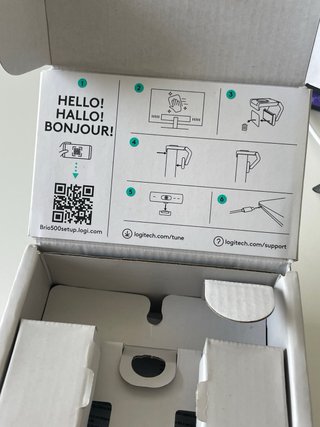 Logitech Brio 500 Webcam Crema