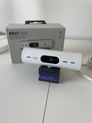 Logitech Brio 500 Webcam Crema