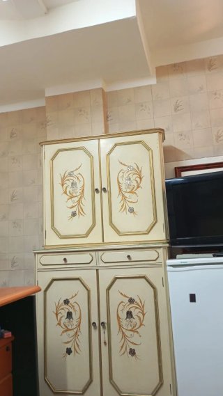 Mueble antiguo zapatero y cajonera