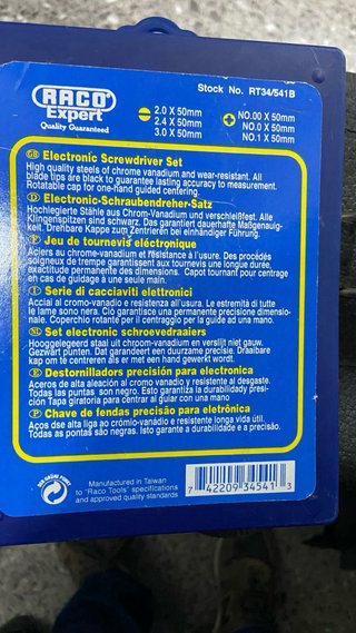 Juego 6 Destornilladores Raco Expert