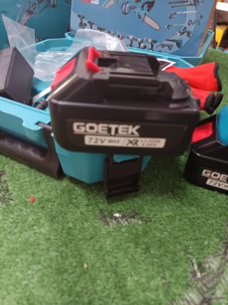 Sega a catena Goetek 72V doppia batteria